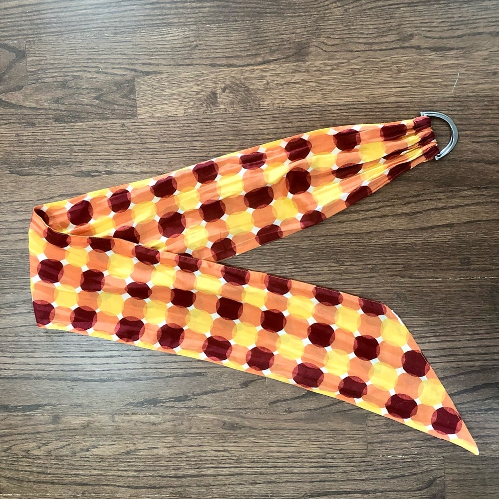 Cloth Belt | Color: White, Orange, Yellow, Maroon / Red